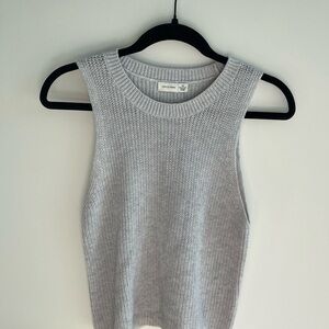 Gentle Fawn Gray Knit Sleeveless Top
